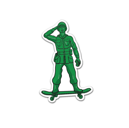 Green Man Sticker