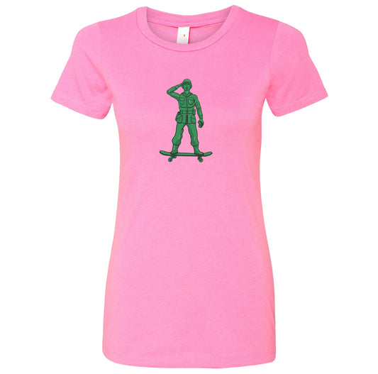 Ladies Green Man Tee